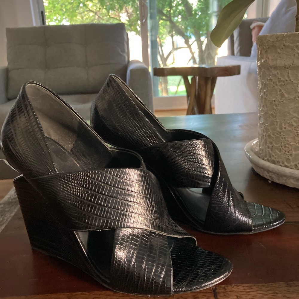 Alexander Wang cut out wedges